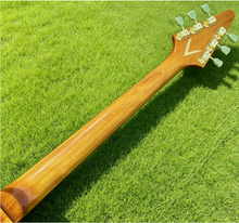 Load image into Gallery viewer, 1958 Korina Flying V Style Electric Guitar - Natural Burst Finish
