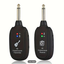 Load image into Gallery viewer, A8 Guitar Wireless Transmitter & Receiver Audio System