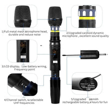 Load image into Gallery viewer, Sodial Wireless Dynamic Microphone