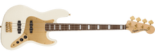 Load image into Gallery viewer, Squier 40th Anniversary Jazz Bass, Gold Edition
