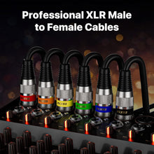 Load image into Gallery viewer, EBXYA XLR Cable 15ft - Mic Cables Balanced DMX Cable Male to Female
