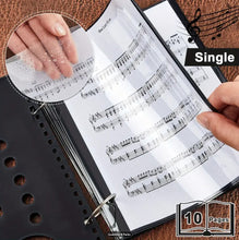 Load image into Gallery viewer, Mini Music Flip Folder for Marching Band (7.375 inch x 6.00 inch)
