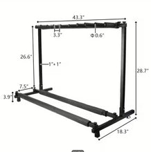 Load image into Gallery viewer, Guitar Rack - 9 Space

