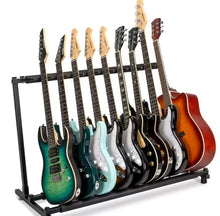 Load image into Gallery viewer, Guitar Rack - 9 Space
