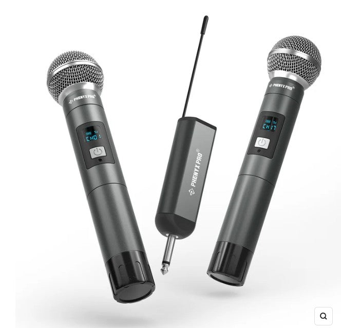 PDP-2-2H | Dual Digital Portable Wireless Microphone System
