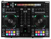 Load image into Gallery viewer, Roland DJ-505 2-deck Serato DJ Controller with Drum Machine
