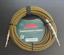 Load image into Gallery viewer, Stadium Pro (20Ft) 20Awg 1/4-1/4 Mono Black Instrument Cable
