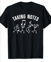 Load image into Gallery viewer, Music Themed T-shirts
