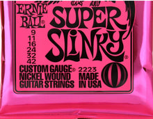 Load image into Gallery viewer, Guitar Strings - Ernie Ball Super Slinky Electric 9-42
