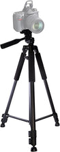 Load image into Gallery viewer, Xit XT60TRB 60-Inch Pro Series Full Size Camera/Video Tripod (Black)
