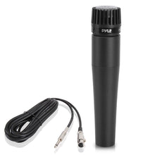 Load image into Gallery viewer, Pyle Pro Model : PDMIC78 Professional Handheld Moving Coil Microphone - Dynamic Cardioid Unidirectional Vocal, Built-in Acoustic Pop Filter
