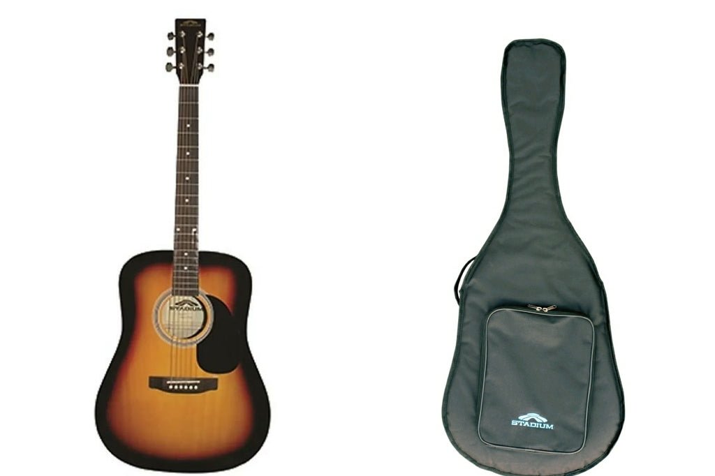 Stadium Dreadnought Acoustic Guitar and Case